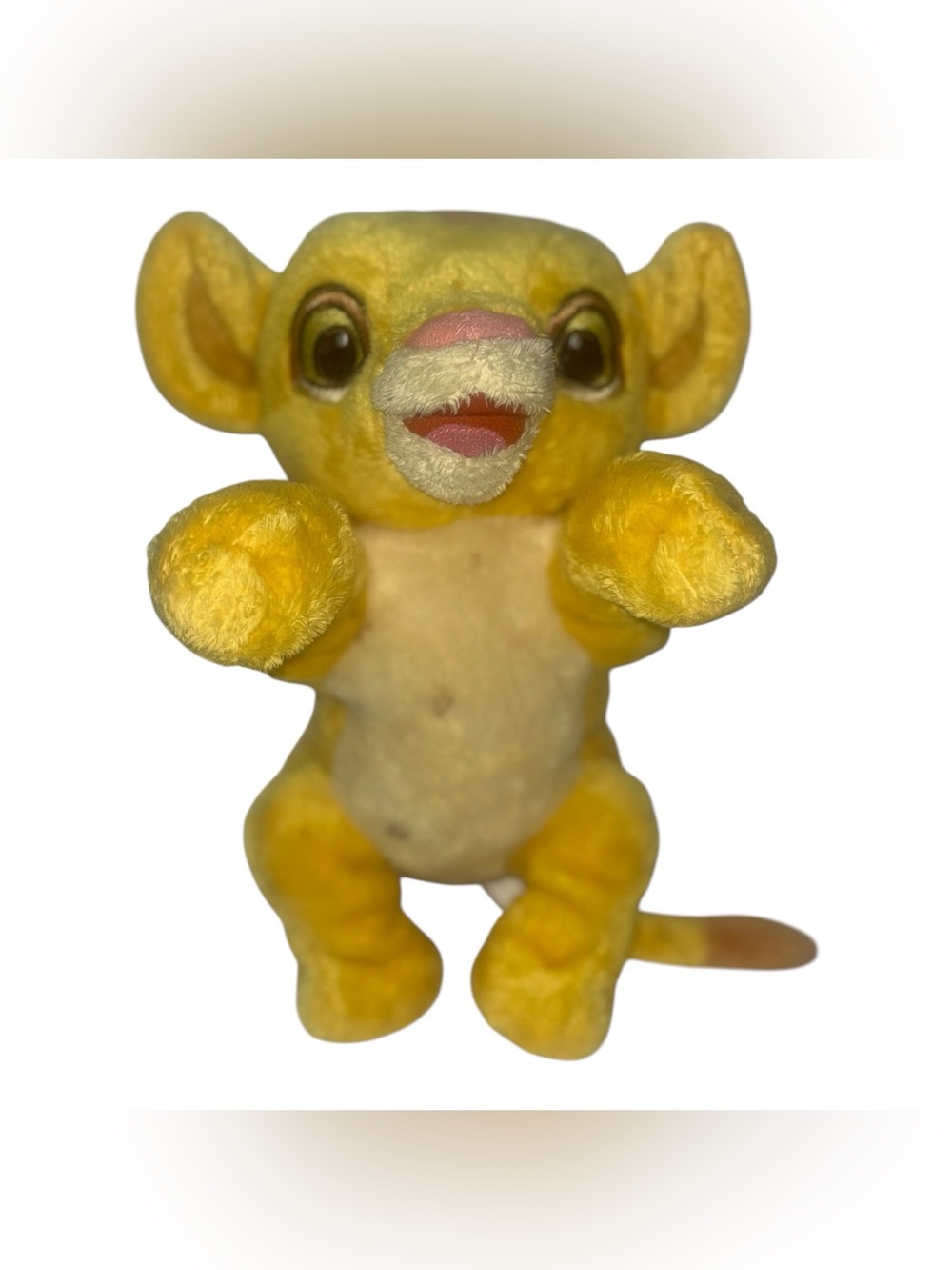 Disney Babies Simba Plush Lion King Stuffed Animal Soft Cuddly Baby Toy